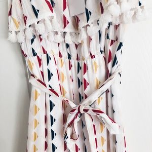 charming charlie’s printed maxi dress